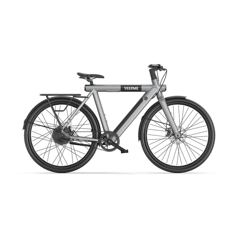 Vélo électrique DAY SPORT RC Gris 28'' 80km 460Wh Courroie, PB AR