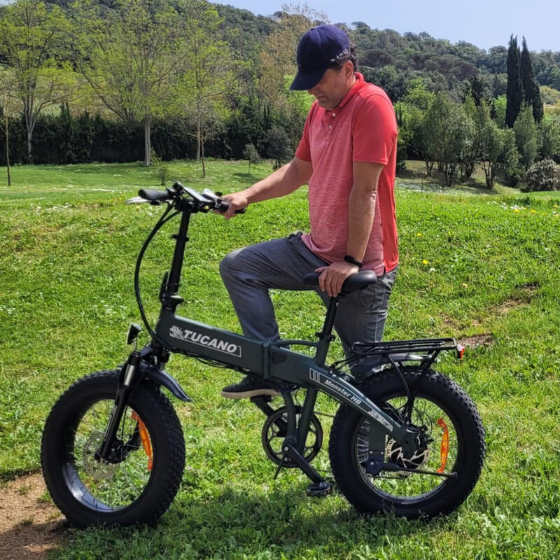 Vélo électrique pliant Monster HB Antracite